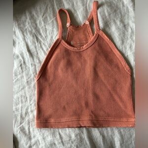 Free people happiness runs crop tank